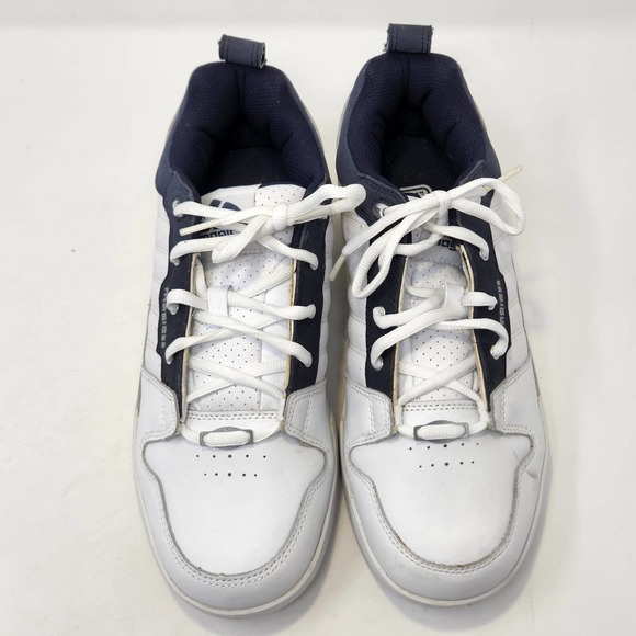 Magic32 Magic Johnson White Blue Leather Sneakers 9 Athletic Shoes Lace Up main image 2